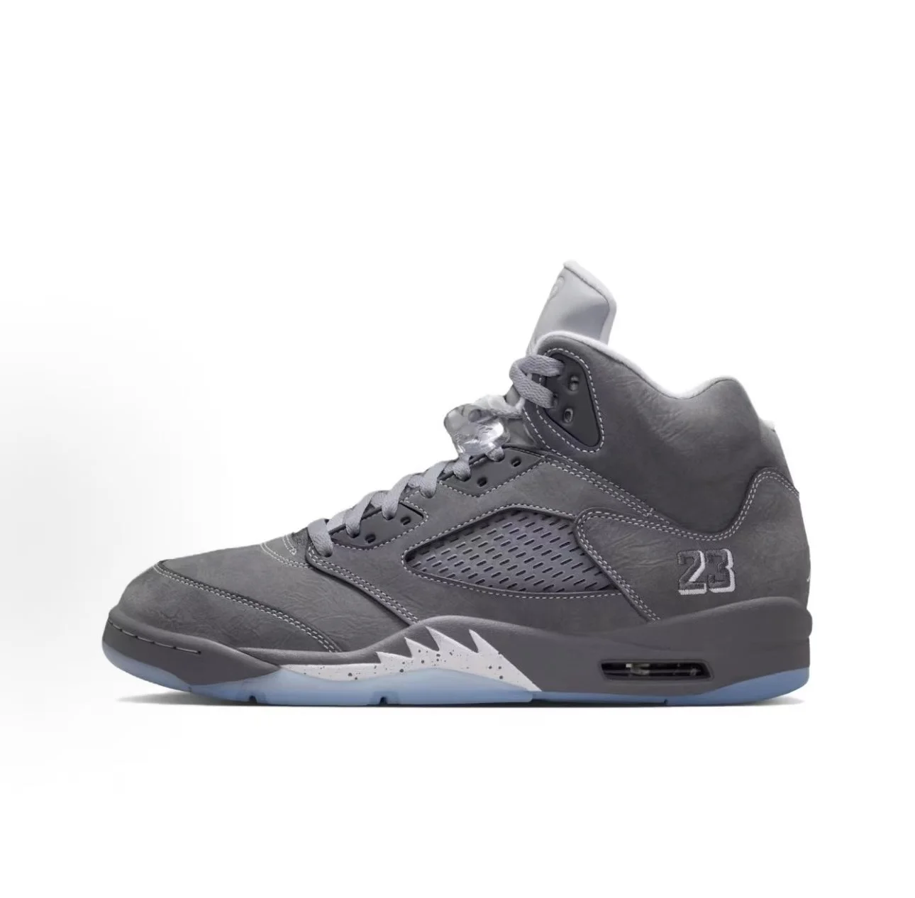 Jordan Air Jordan 5 Retro "Wolf Grey"  狼灰 中帮 复古篮球鞋 灰色
