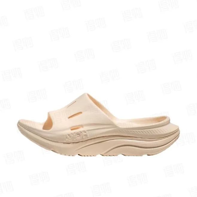 HOKA ONE ONE Ora Recovery Slide 3 米色