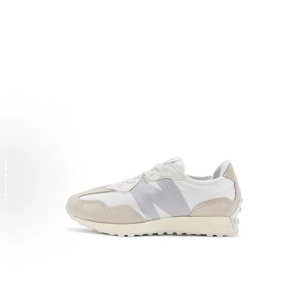 New Balance NB327 童鞋 白絲綢