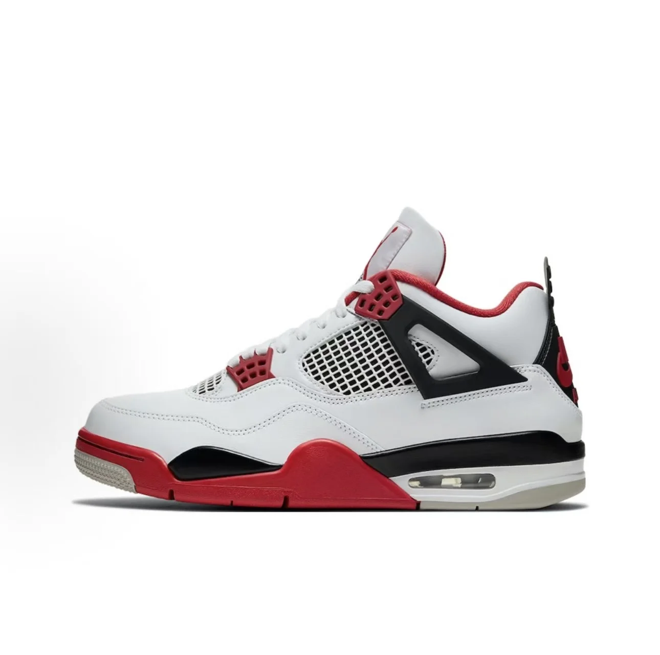 Jordan Air Jordan 4 fire red 中帮 复古篮球鞋 男女同款「火焰紅」(2020)